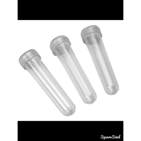 Clear Plastic Rose Flower Water Tubes Aqua Picks - Picture 2 of 2